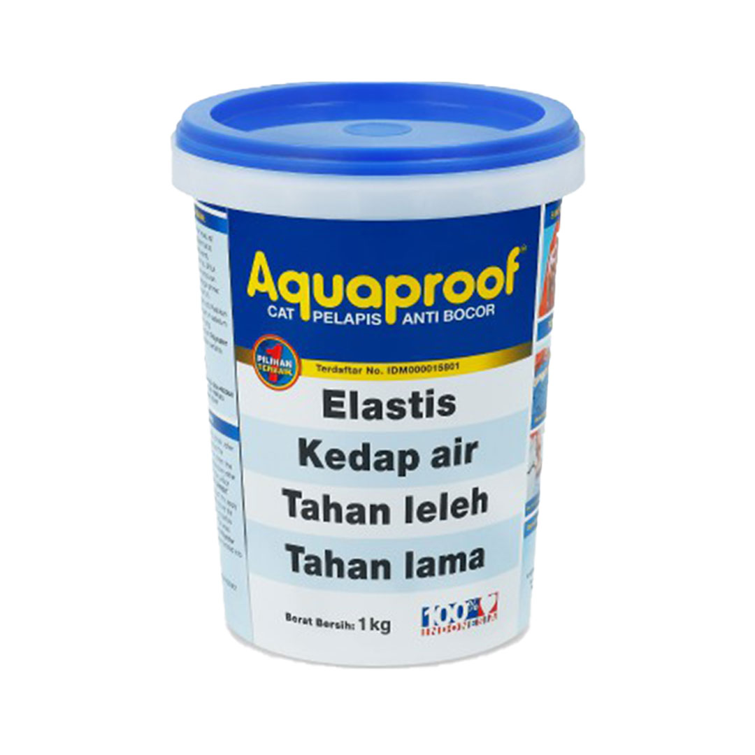 i Cat Pelapis Anti Bocor Aquaproof - 1kg - Transparan