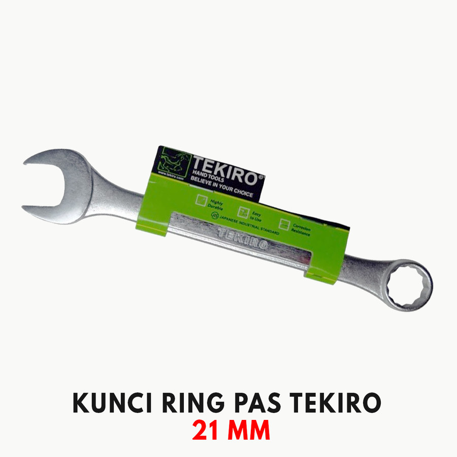 Kunci Ring Pas 21mm Tekiro / Tekiro Kunci Ring Pas 21mm