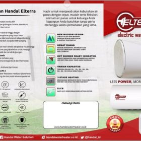 Pemanas Air / Water Heater Handal Elterra HE-30 ET - 30 Liter