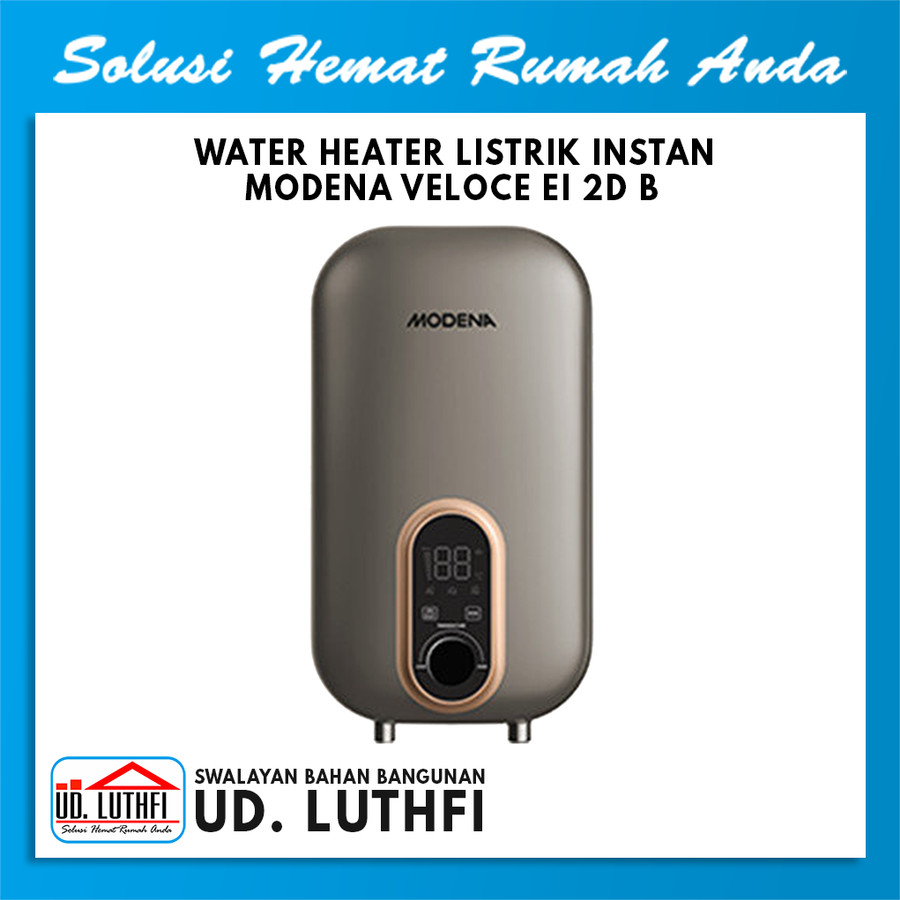 Water Heater Instan Elektrik Modena EI 2D B / Pemanas Air Instan