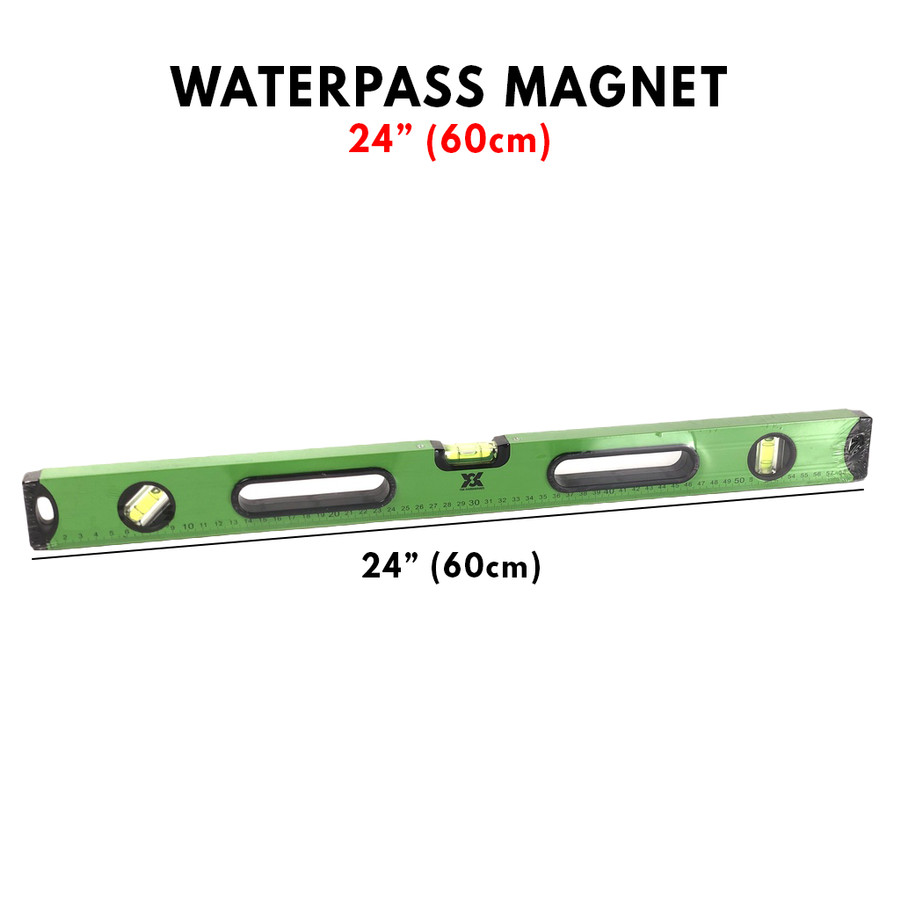 Waterpass Alumunium Magnet 60cm YSK