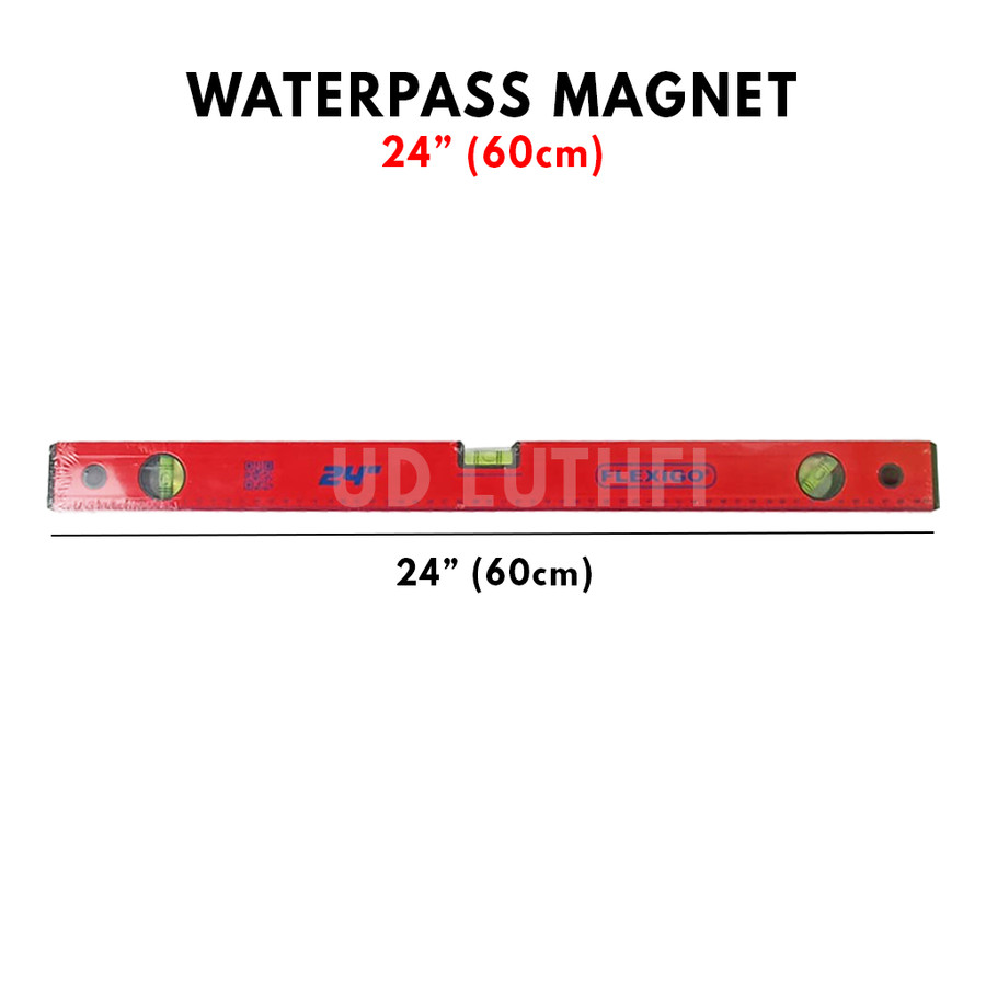 Waterpass Alumunium Magnet 60cm FLEXIGO