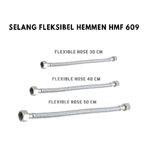 Selang Flexible 30cm / Flexible Hose Hemmen HMF609-30