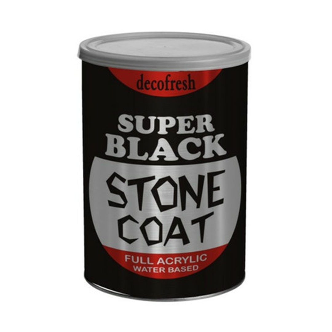 Cat Pelapis Batu Alam Stone Coat Super Black-1kg
