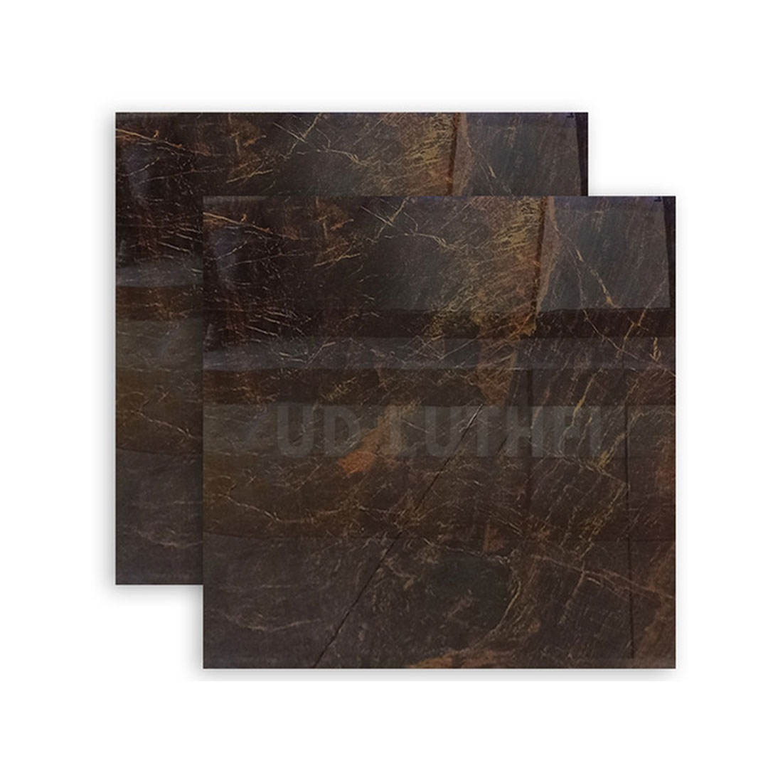 Granit Lantai Glazed Polished Luccera Italy Brown 60x60 