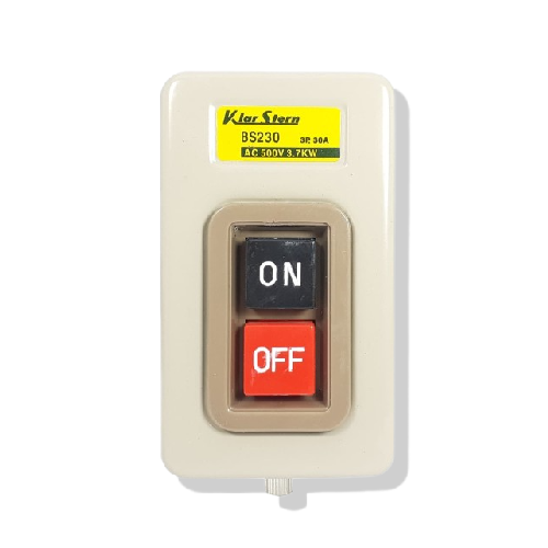 Push Button On Off Switch Power 15A Klar Stern